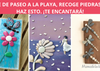 10 ideas creativas de pintura para transformar tus piedras de playa en obras de arte