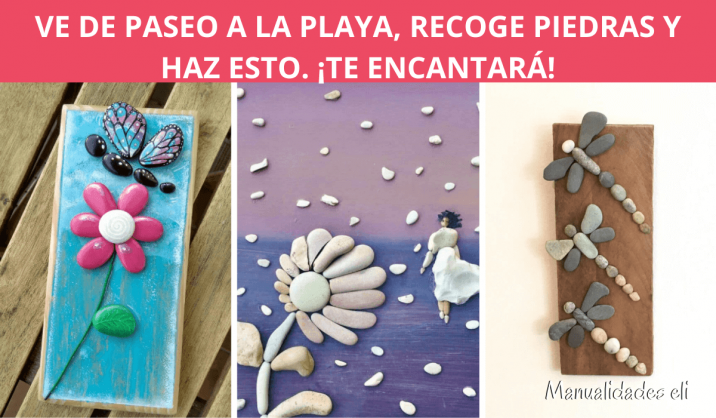 10 ideas creativas de pintura para transformar tus piedras de playa en obras de arte