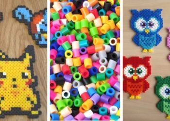 10 ideas divertidas y creativas con hama beads para niños y adultos