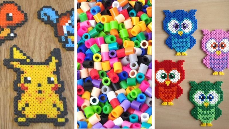 10 ideas divertidas y creativas con hama beads para niños y adultos