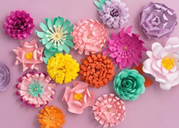 Crea Hermosas Flores de Papel y Sorprende con tus Habilidades Artísticas