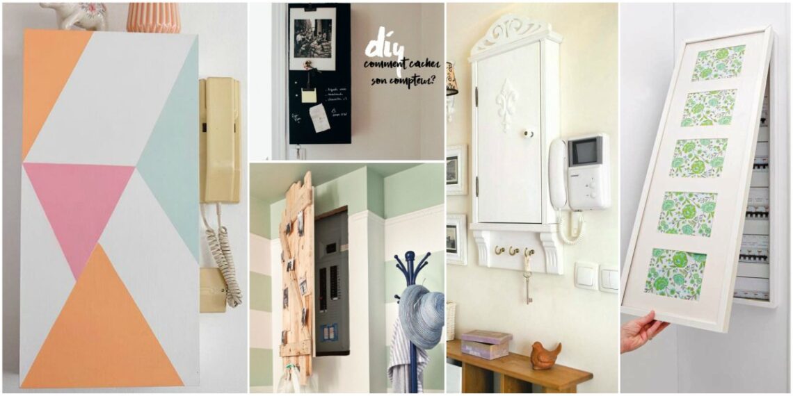 Descubre cómo ocultar el cuadro eléctrico de tu hogar de forma creativa y elegante