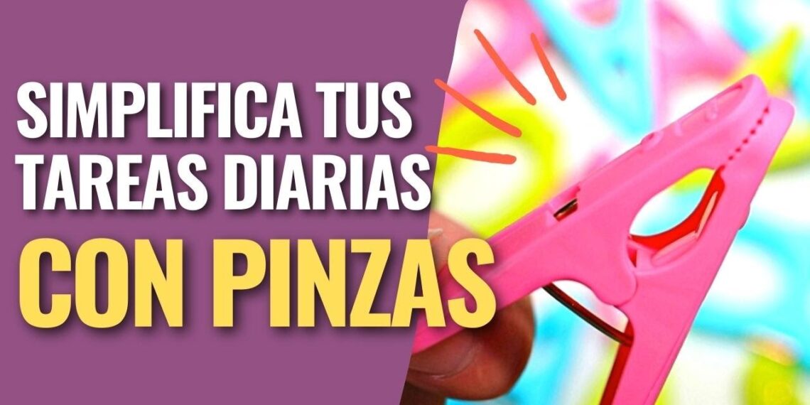 Descubre el secreto para mantener tus pinzas de ropa organizadas y siempre a mano
