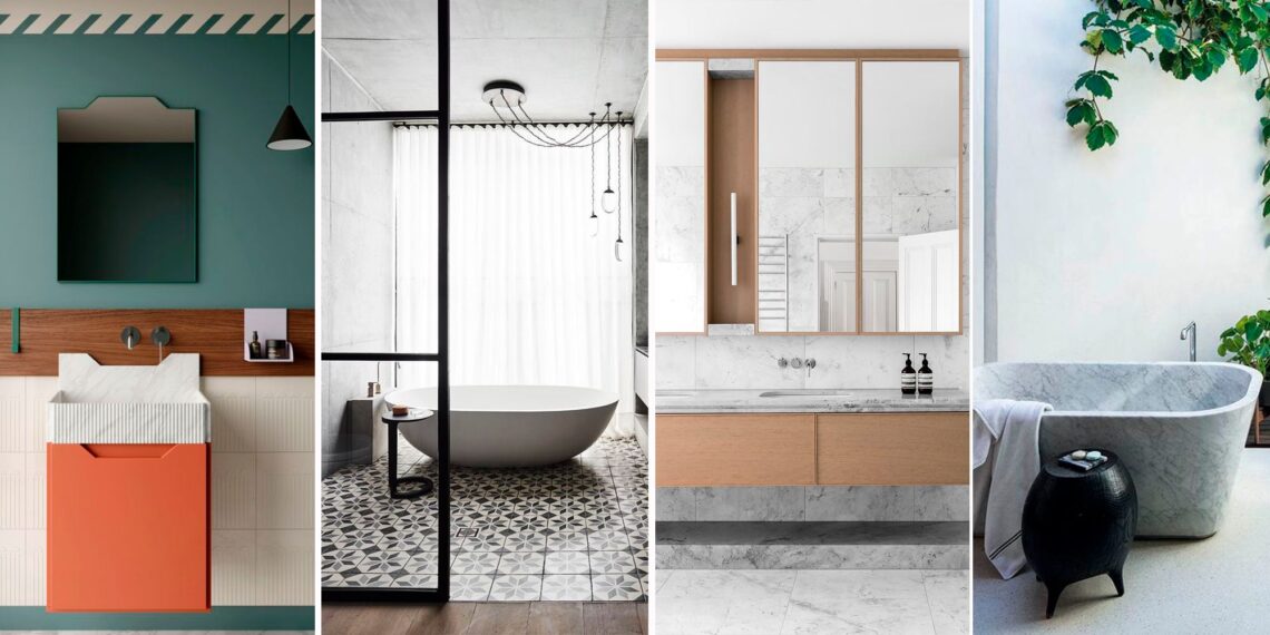 Descubre las soluciones más creativas para separar tus baños y darle un toque único a tu hogar