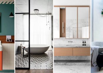 Descubre las soluciones más creativas para separar tus baños y darle un toque único a tu hogar