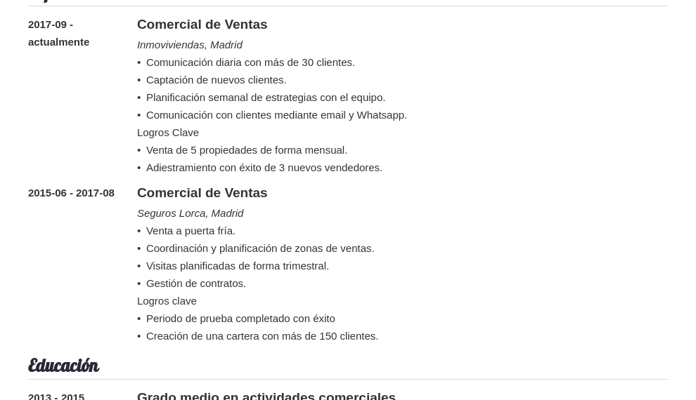 Ideas imprescindibles para destacar en tu perfil de curriculum