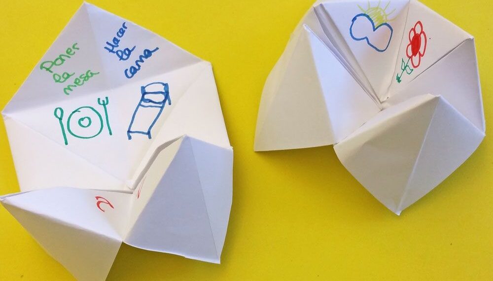 Juegos de papel divertidos: Ideas para llenar tu comecocos