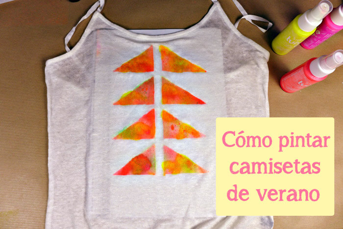 Renueva tus camisetas con estas ideas creativas de pintura