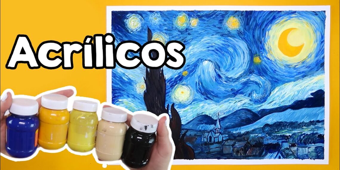 Secretos para crear obras de arte con pintura acrílica