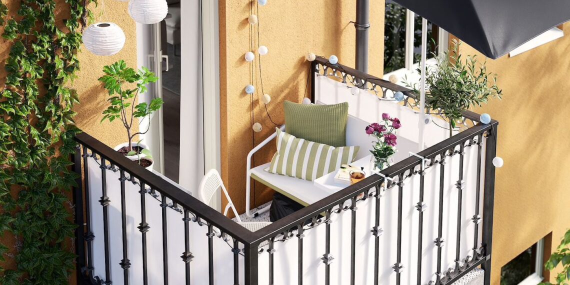 Transforma tu balcón en un oasis privado con estas ingeniosas ideas de separación