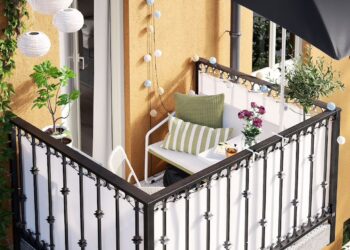 Transforma tu balcón en un oasis privado con estas ingeniosas ideas de separación
