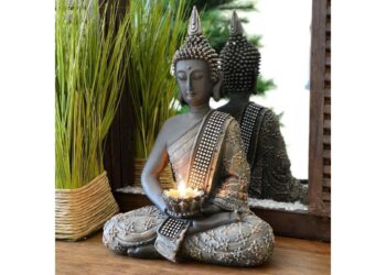 Transforma tu hogar en un oasis de paz con estas ideas de decoración con budas