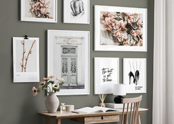 Transforma tu pared en un lienzo de arte con estas ingeniosas ideas de decoración