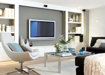 Transforma tu sala con esta ingeniosa idea para colocar tu TV en la pared