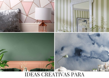 Transforma tus paredes en obras de arte con estas ideas creativas de decoración