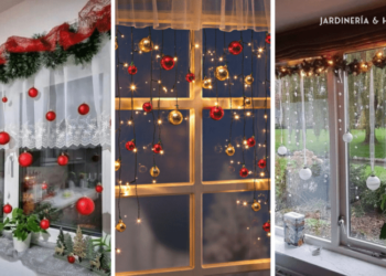 Transforma tus ventanas en un paraíso navideño con estas creativas ideas de decoración