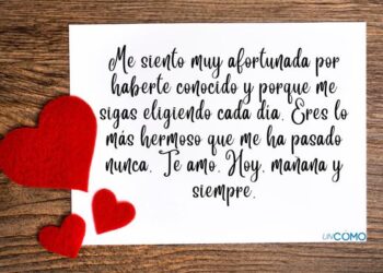 Descubre cómo conquistar el corazón de tu novia con estas ideas para escribir la carta perfecta