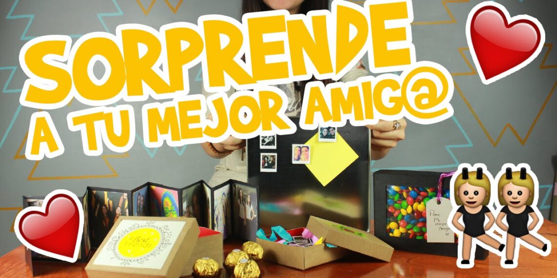 Sorprende a tu mejor amiga con los regalos más originales y emocionantes